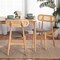 Baxton Studio Tarana Mid-Century Modern Grey Fabric and Natural Oak Finished Wood 2-Piece Dining Chair Set 234-2PC-13293-ZORO - alternate 8